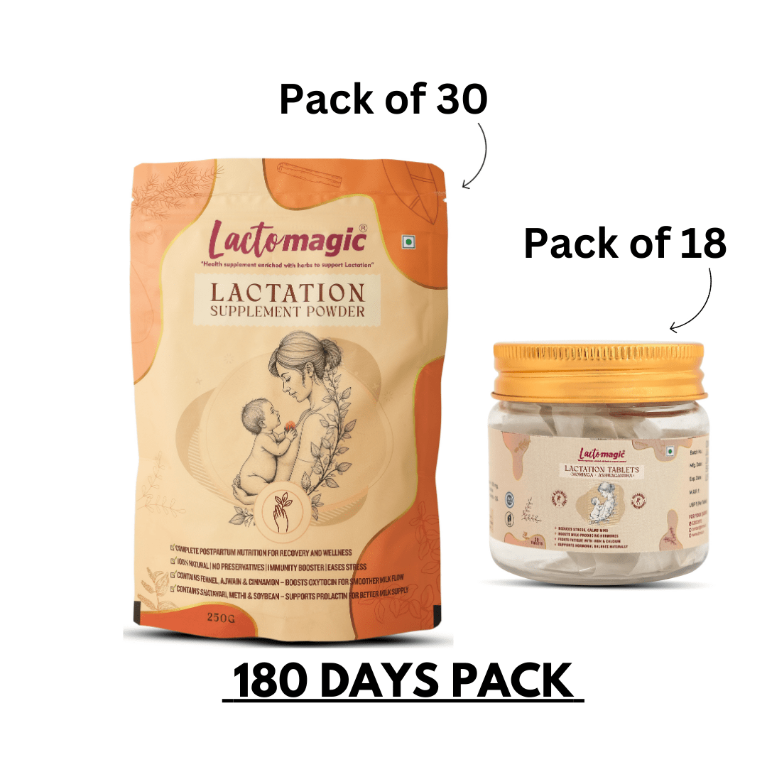 Lactomagic Combo: Complete Lactation Support for New Moms