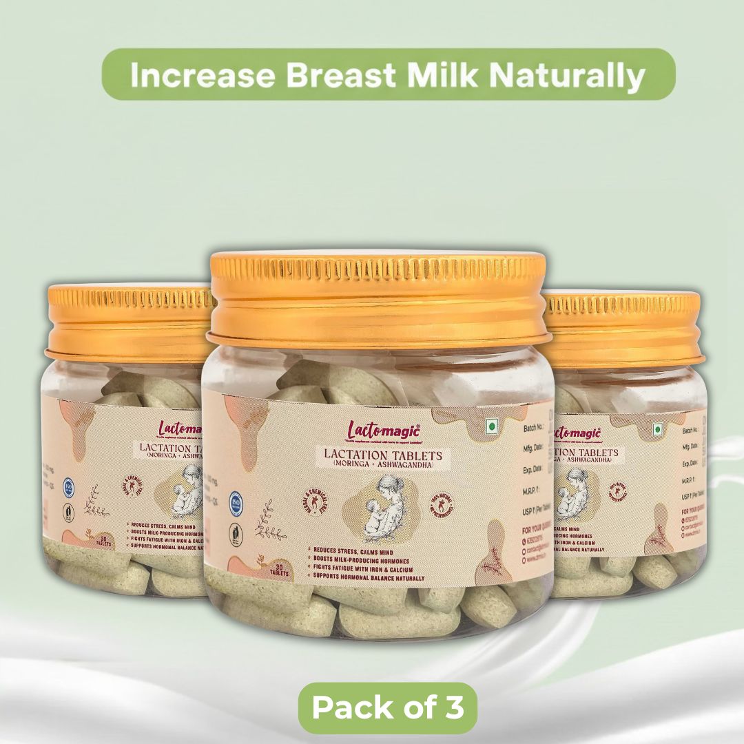 Lactomagic (Moringa+ Ashwagandha) Tablets