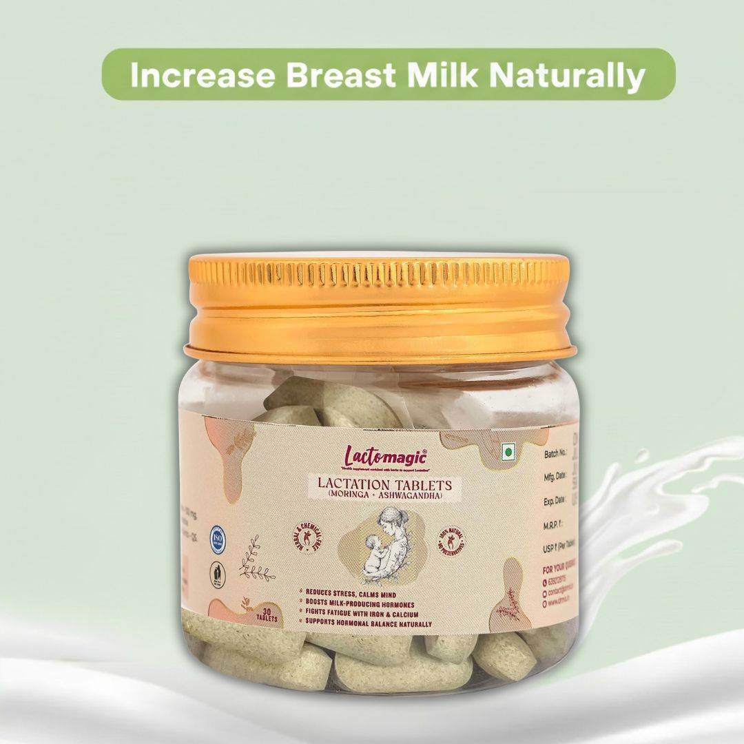 Lactomagic (Moringa+ Ashwagandha) Tablets
